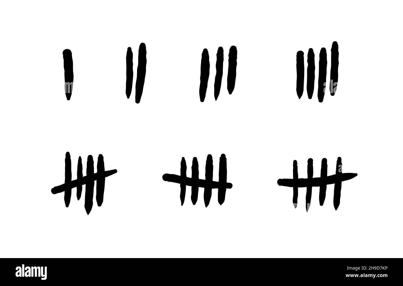 Tally Marks On Wall