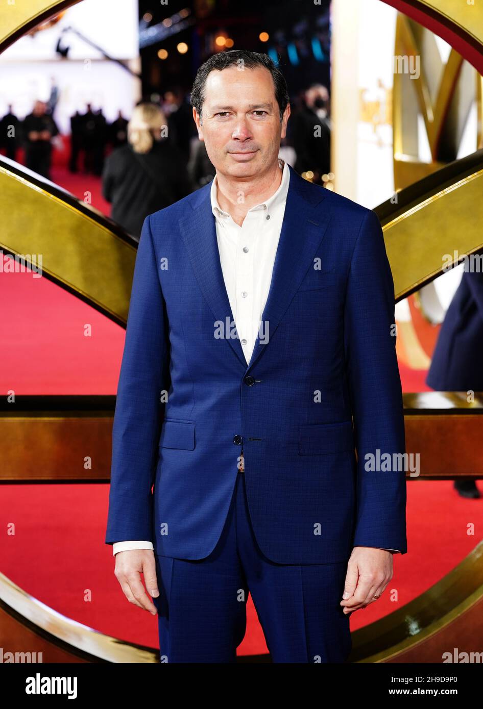 Co-writer Karl Gajdusek attending the world premiere of the film, The King's Man at Cineworld Leicester Square, London. Picture date: Sunday December 5, 2021. Stock Photo