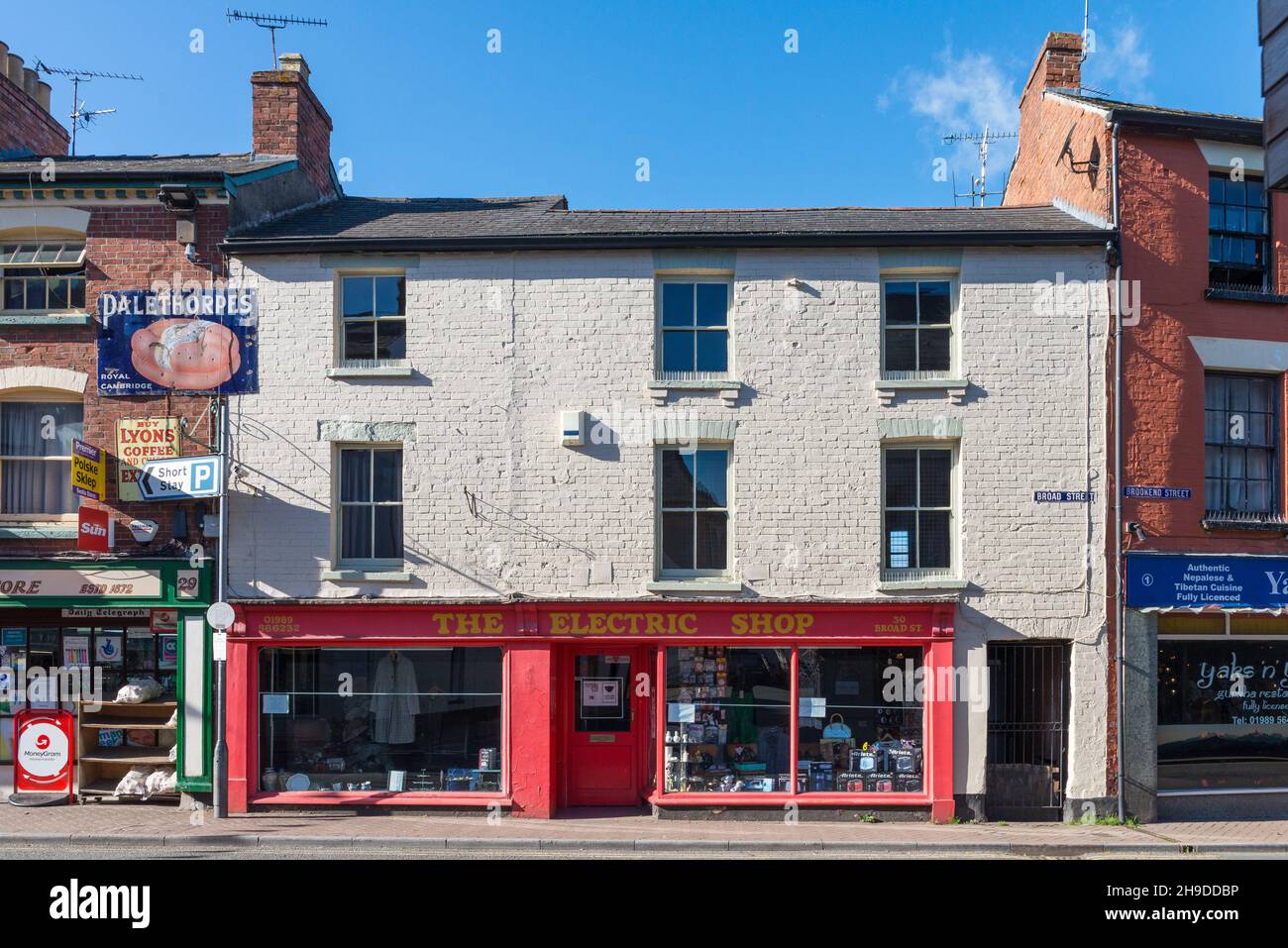 The Electric Shop old fashioned electrical shop in RossonWye