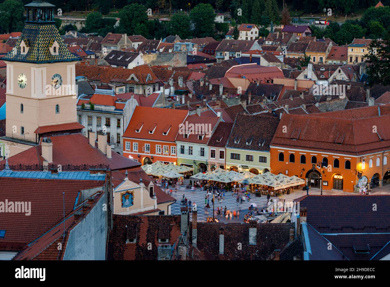 The city of Brasov in Romania Stock Photo - Alamy