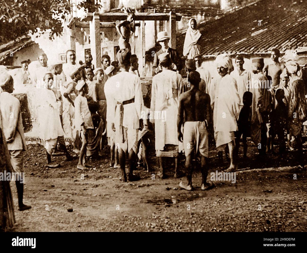 Christian preacher in Benares, India, early 1900s Stock Photo - Alamy