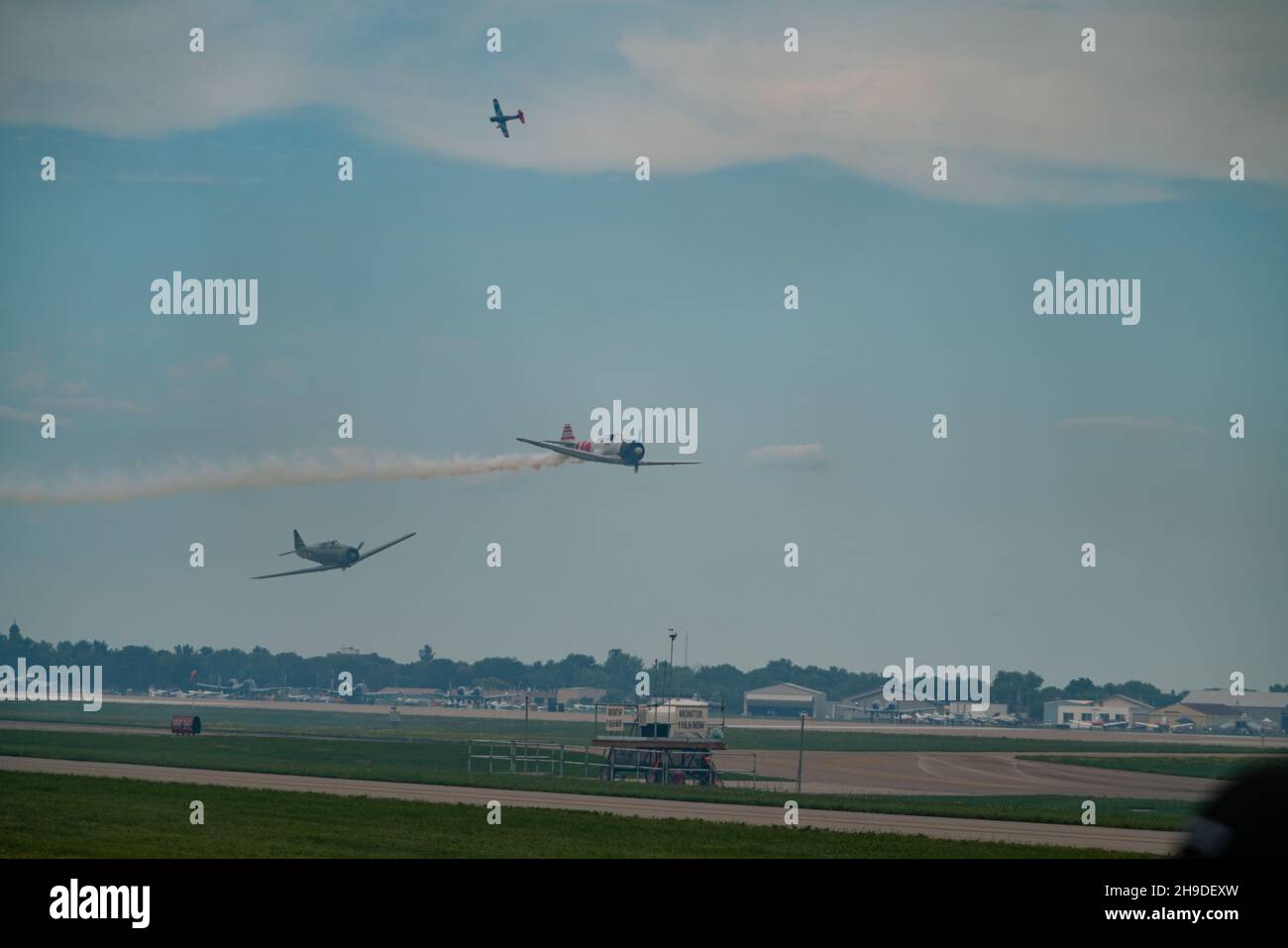 EAA 2021 airshow Stock Photo