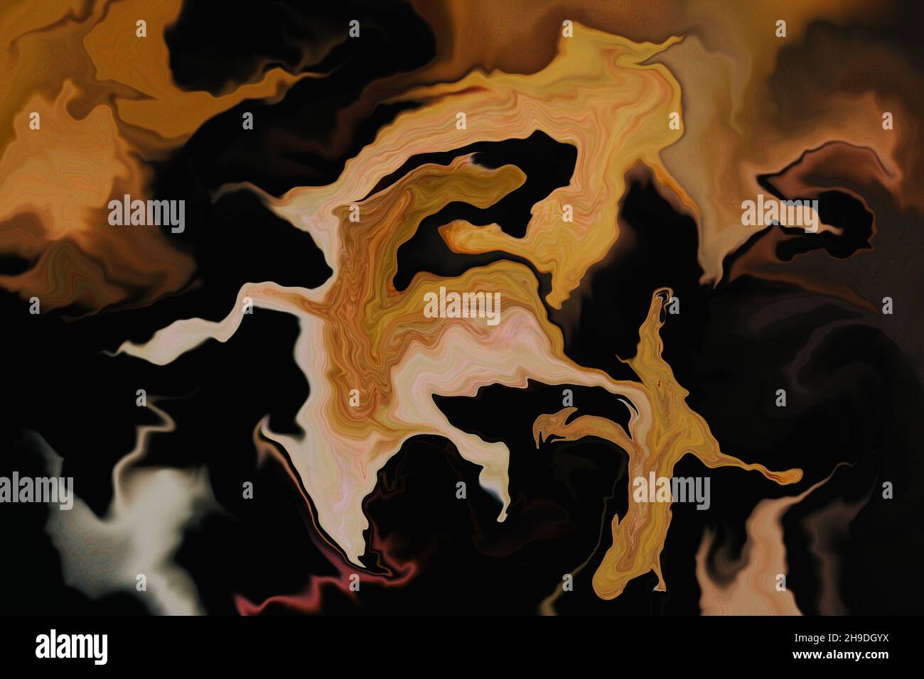 Abstract fluid art drawing acrylic hi-res stock photography and images ...