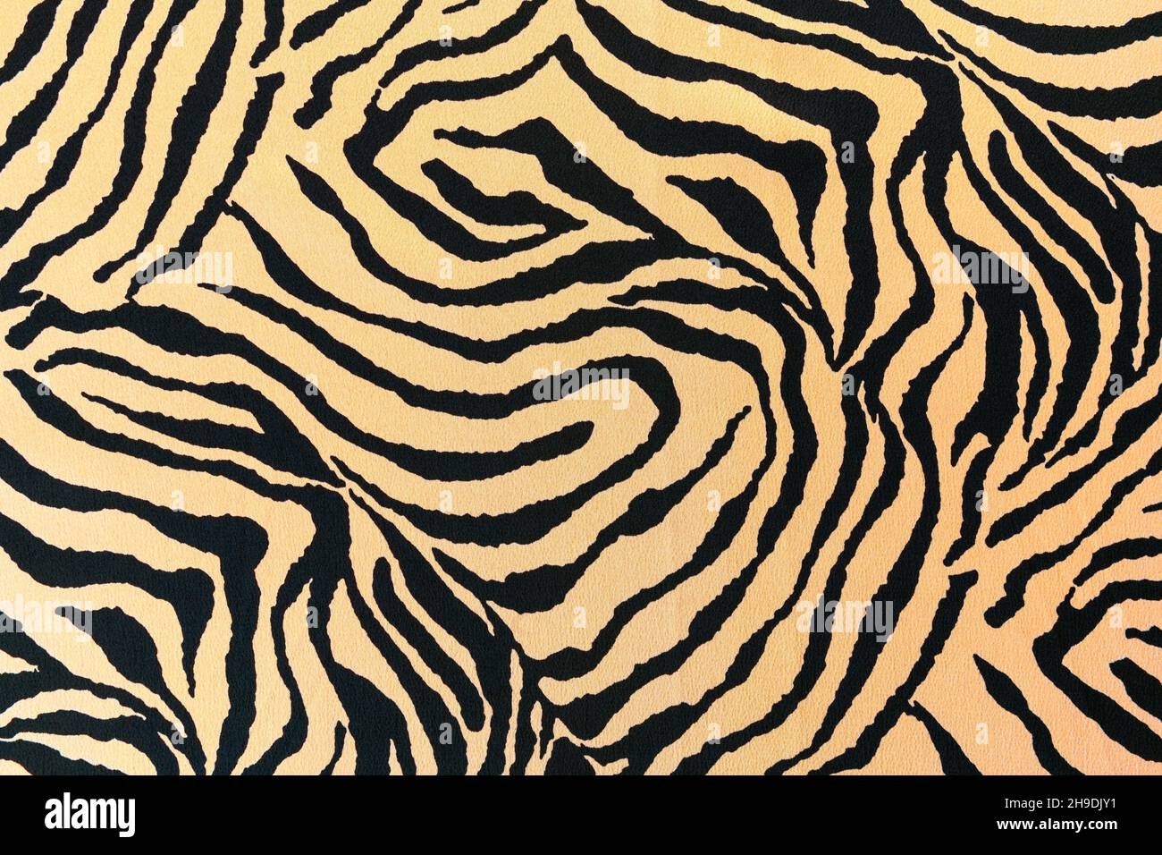 Tiger fabric texture. Symbol of 2022 Tiger Stock Photo
