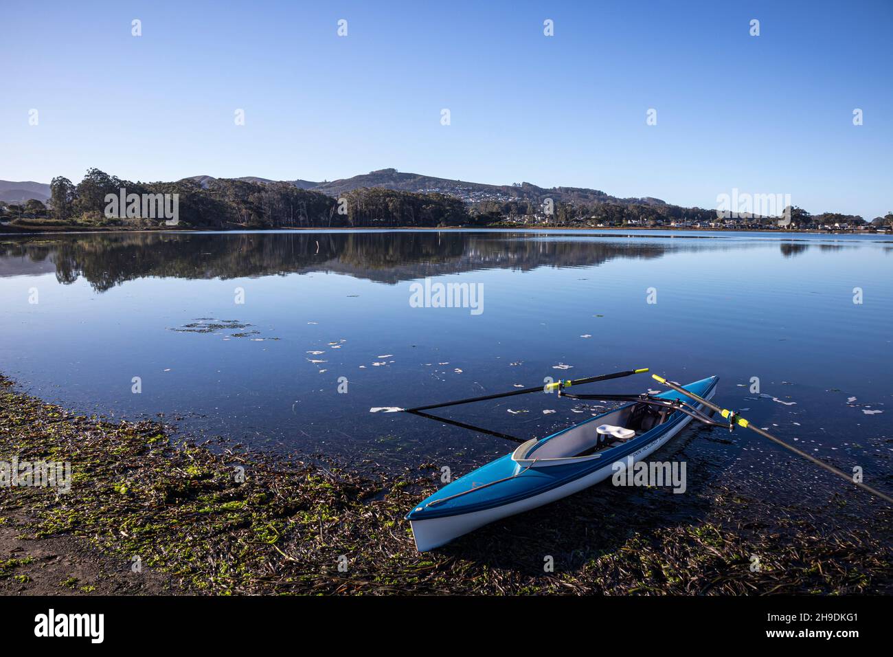 Baywood Park and Cuesta by the Sea, Morro Bay, California, USA Stock Photo