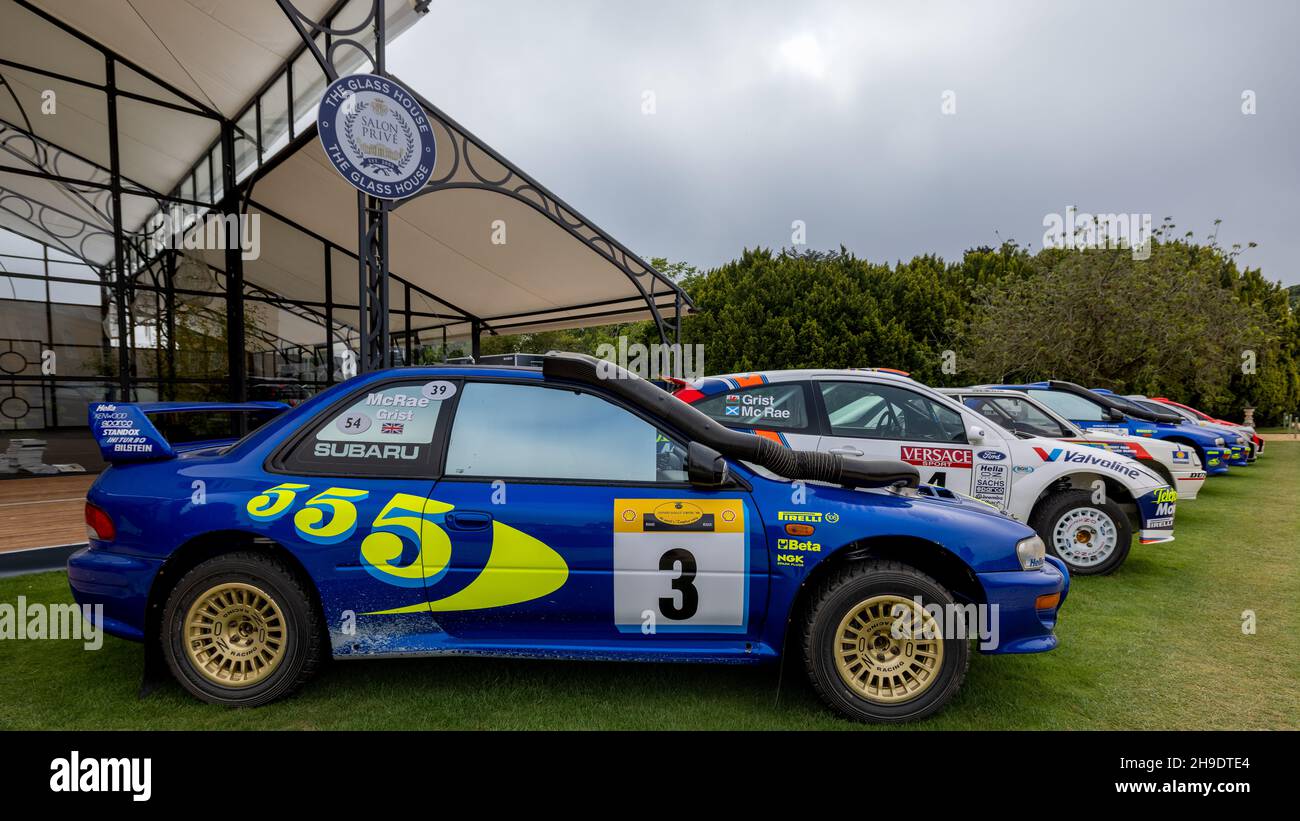Legendary rally cars on display at the Concours d’Elegance motor show ...