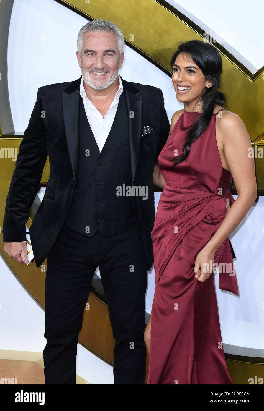 December 6th, 2021. London, UK. Paul Hollywood and Crystelle Pereira