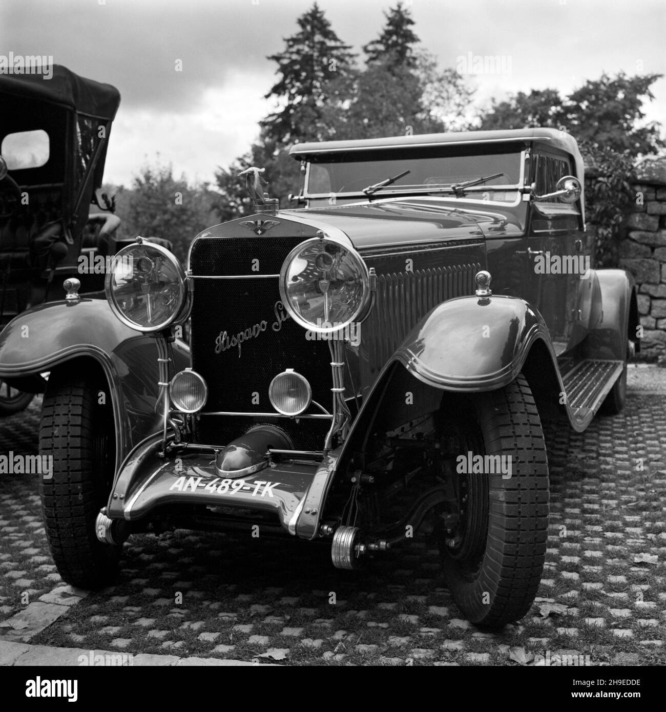 Hispano-Suiza classic cabriolet Stock Photo