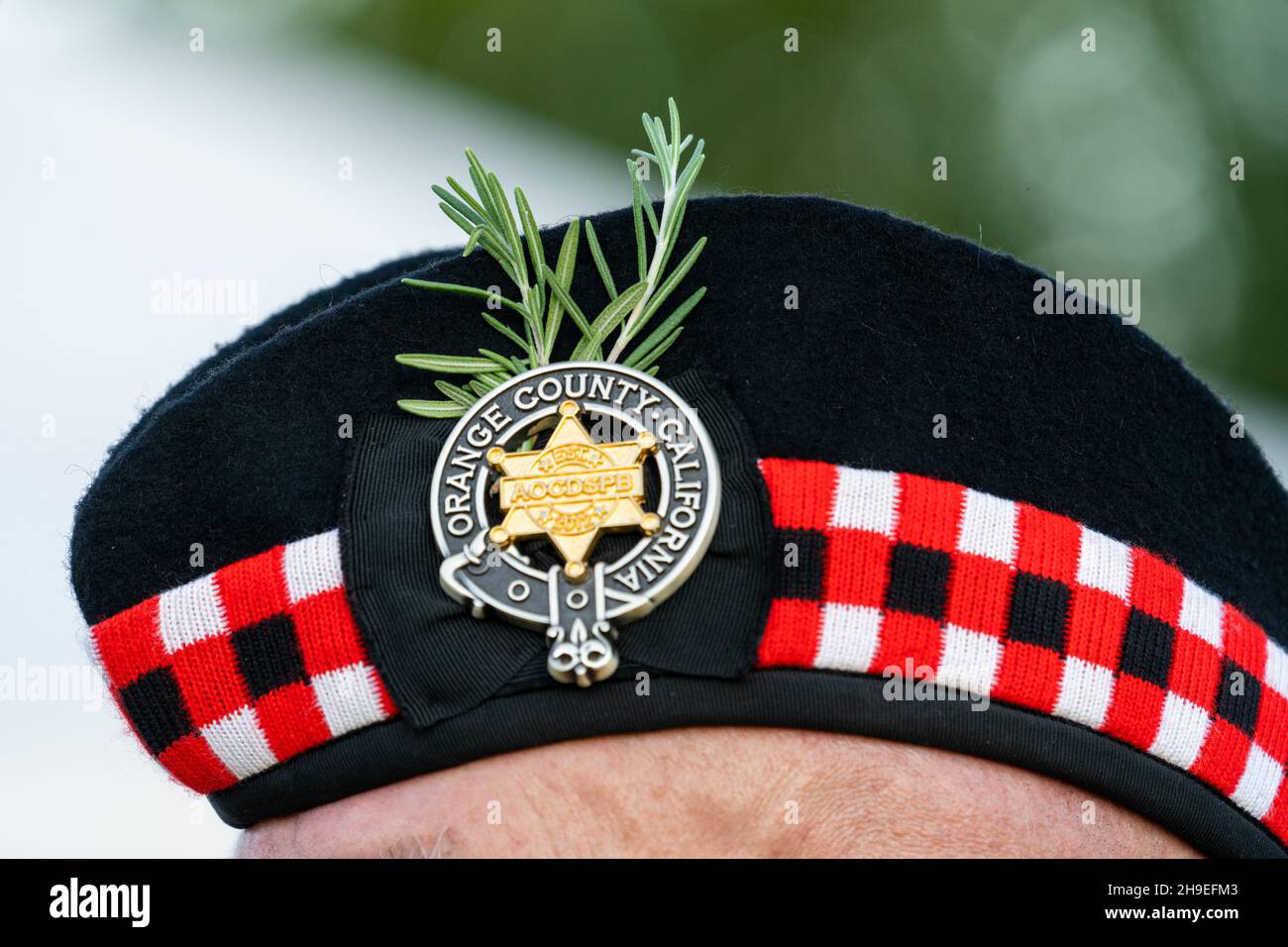 Glengarry hat hi-res stock photography 