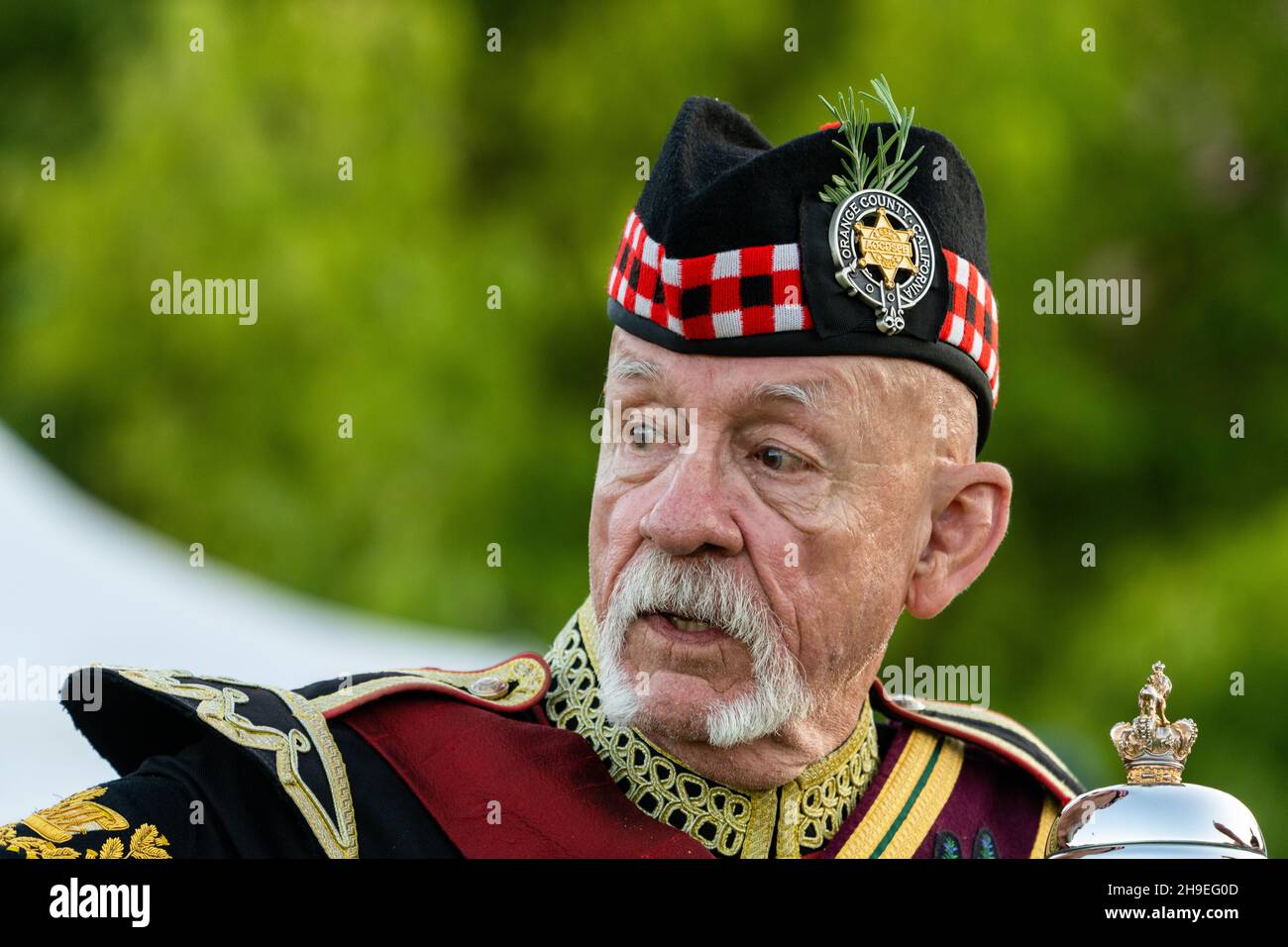 Glengarry hat hi-res stock photography 