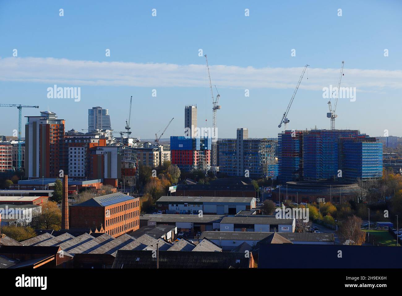 A view towards construction of 'The Junction' of over 600 build to rent