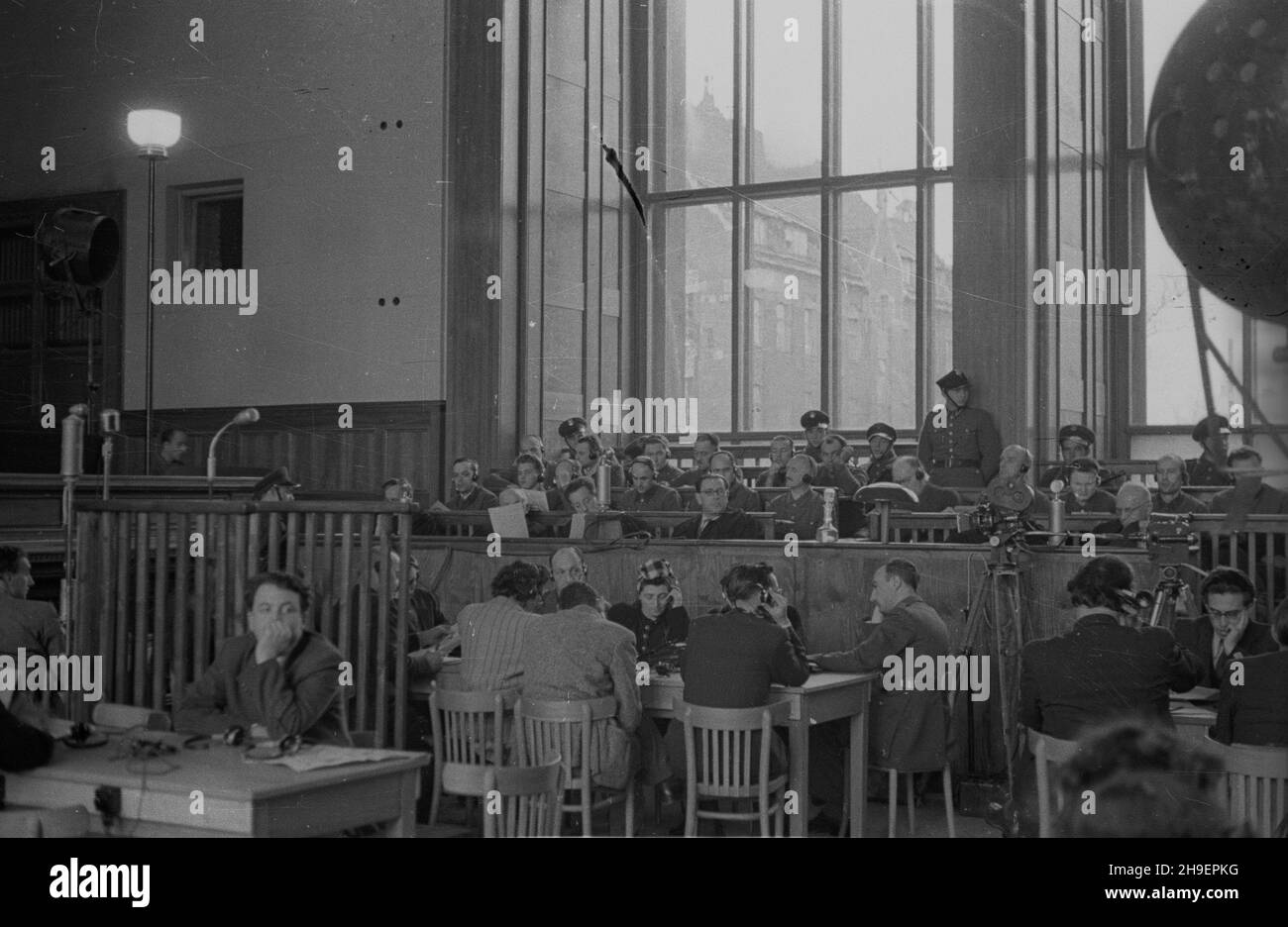 Auschwitz trial defendants hi-res stock photography and images - Alamy