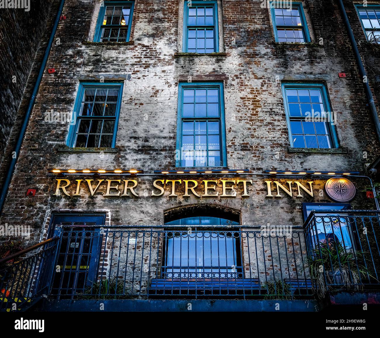River Street Inn Stock Photo Alamy