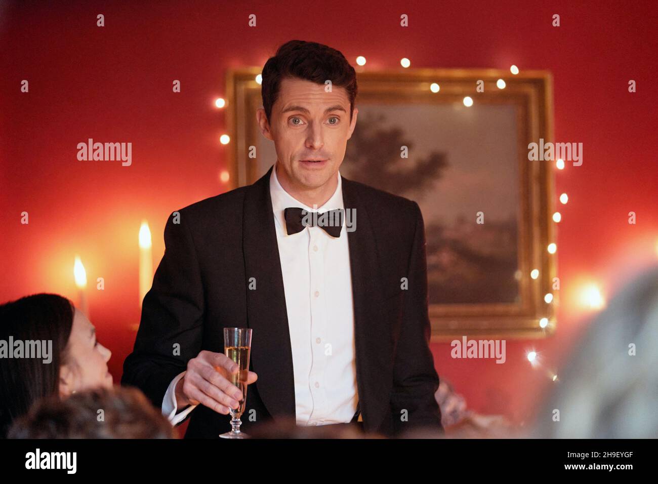 SILENT NIGHT, Matthew Goode, 2021. ph Robert Viglasky / © RLJE Films