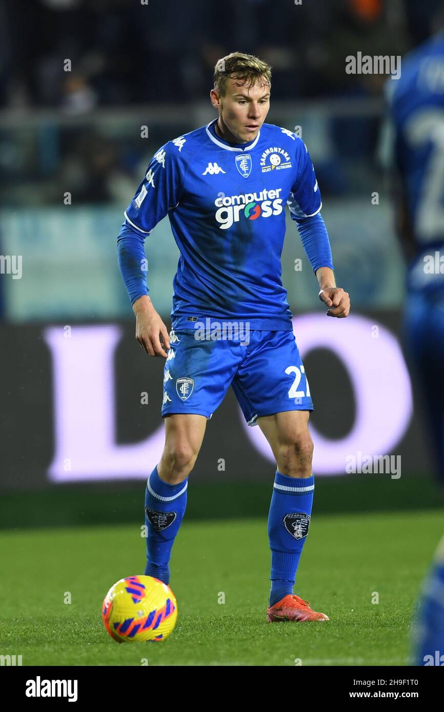 Empoli, Italy. 27th Nov, 2021. Szymon Zurkowski (Empoli) during Empoli FC  vs ACF Fiorentina, italian soccer