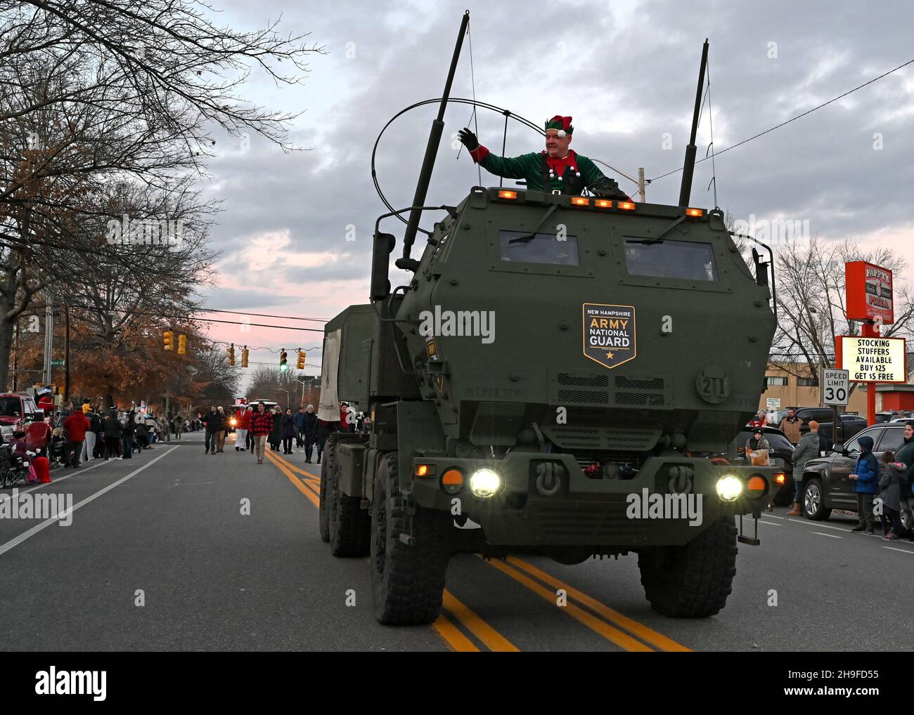 Guardsmen from the 197th Field Artillery Brigade, New Hampshire Army