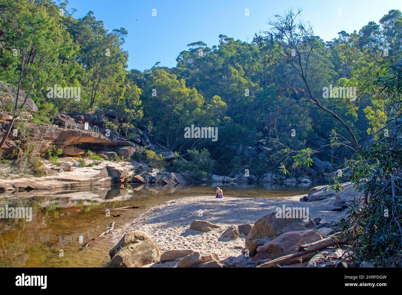 Jellybean Pool, Blue Mountains National Park Stock Photo Alamy