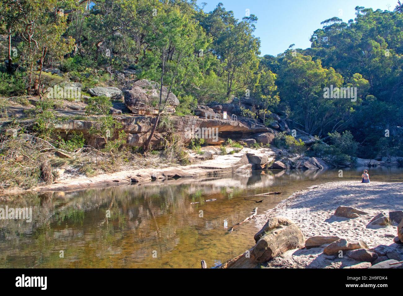 Jellybean Pool, Blue Mountains National Park Stock Photo Alamy