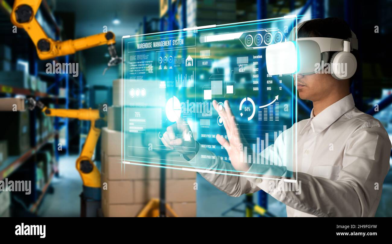 Future virtual reality technology for innovative VR warehouse