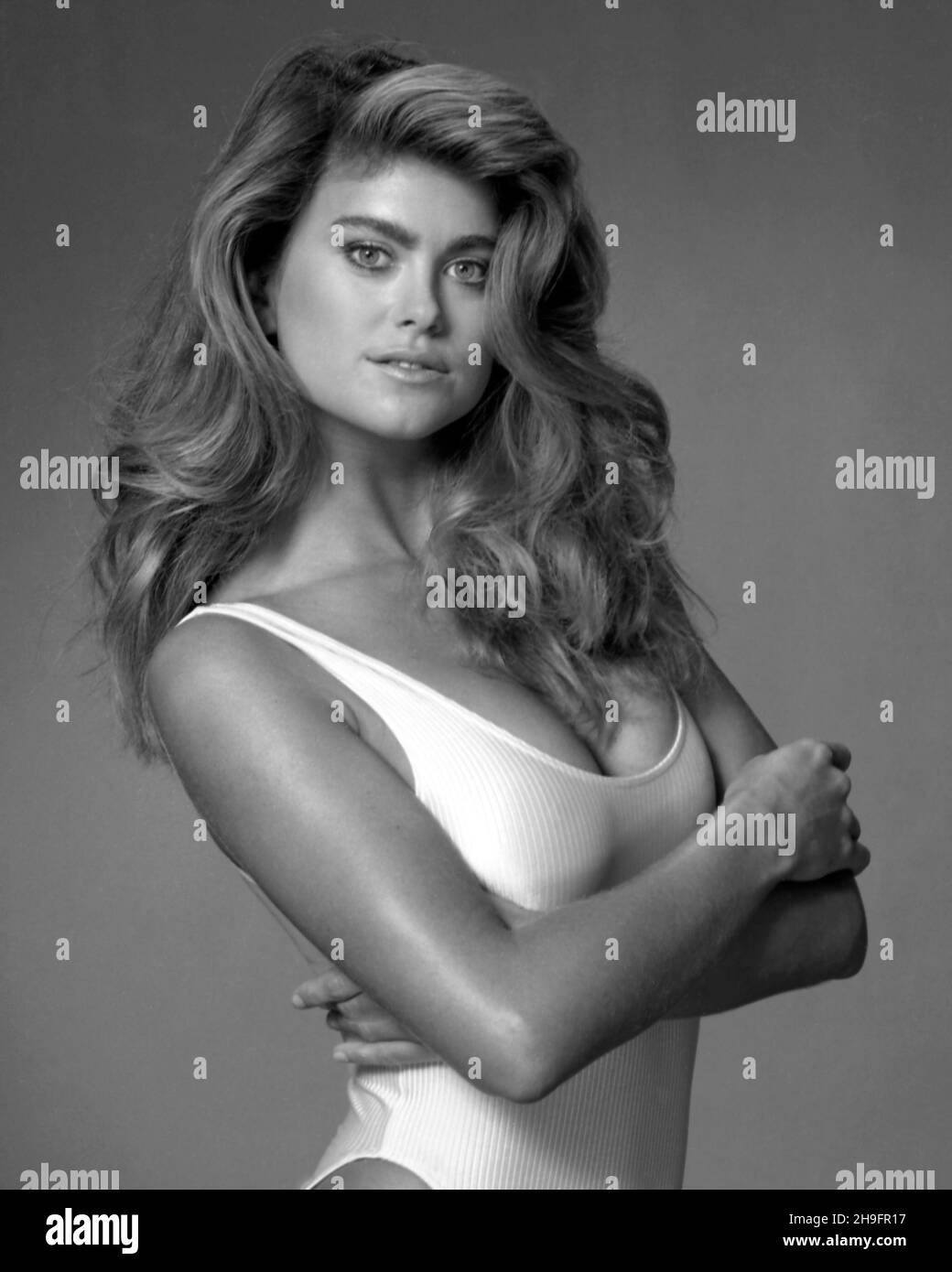 Kathy Ireland poses for a portrait 1983 in Los Angeles, California