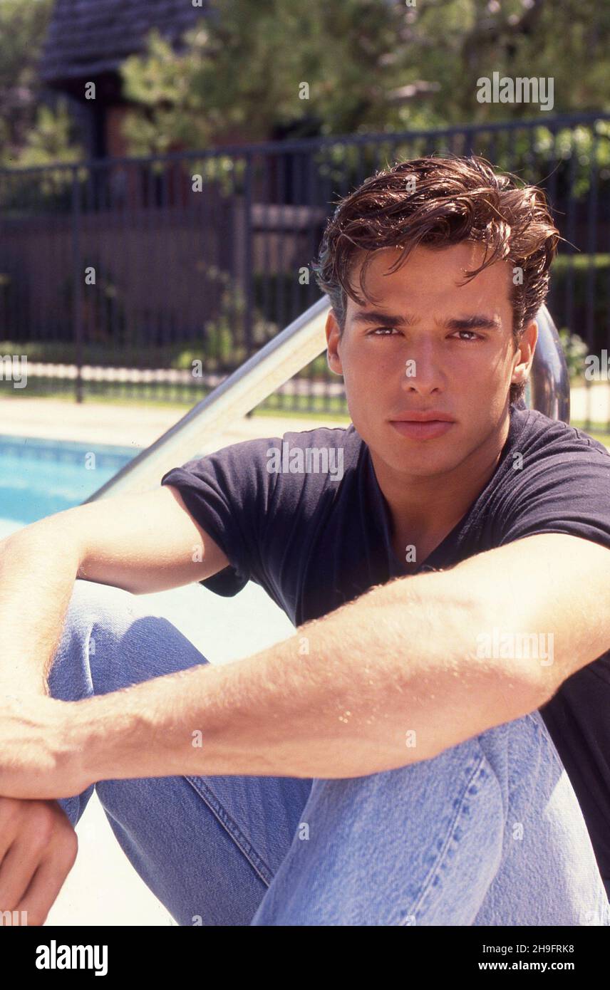 Antonio Sabato Jr poses for a portrait 1992 in Los Angeles, California