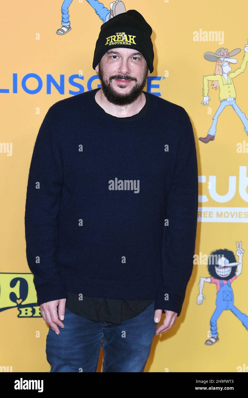 Courtney Solomon at the TUBI's "The Freak Brothers" Experience on