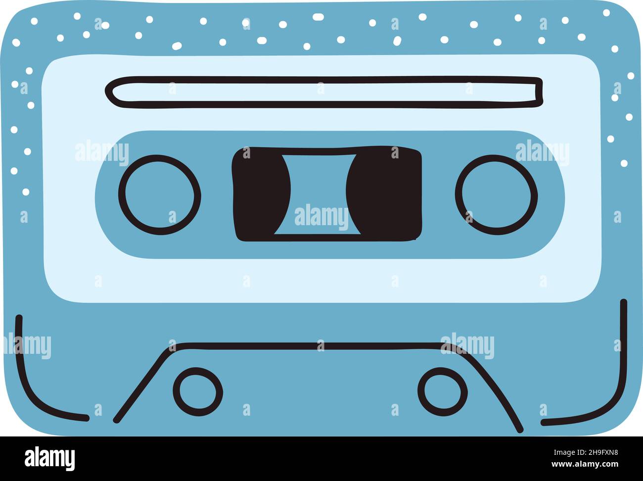 music cassette doodle style icon Stock Vector Image & Art - Alamy
