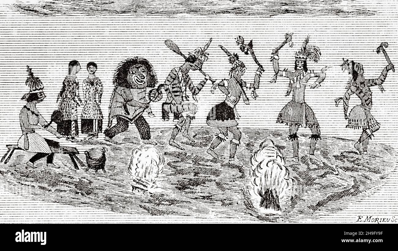 The legends of the Iroquois, the dances before the great spirit. Old