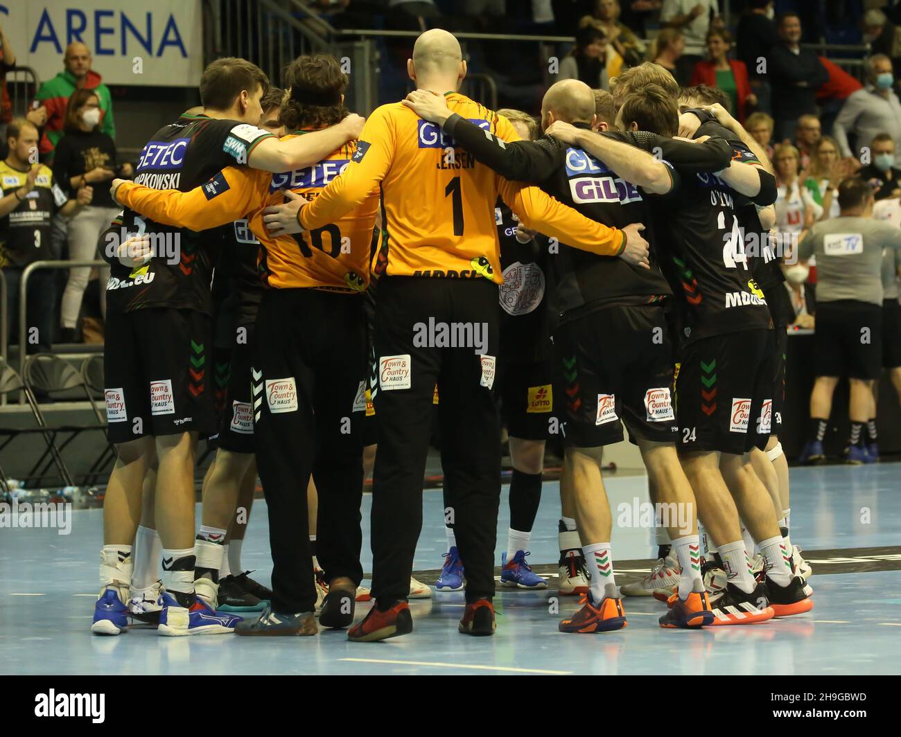 Team Meeting SC Magdeburg Handball EHF European League Season 202122