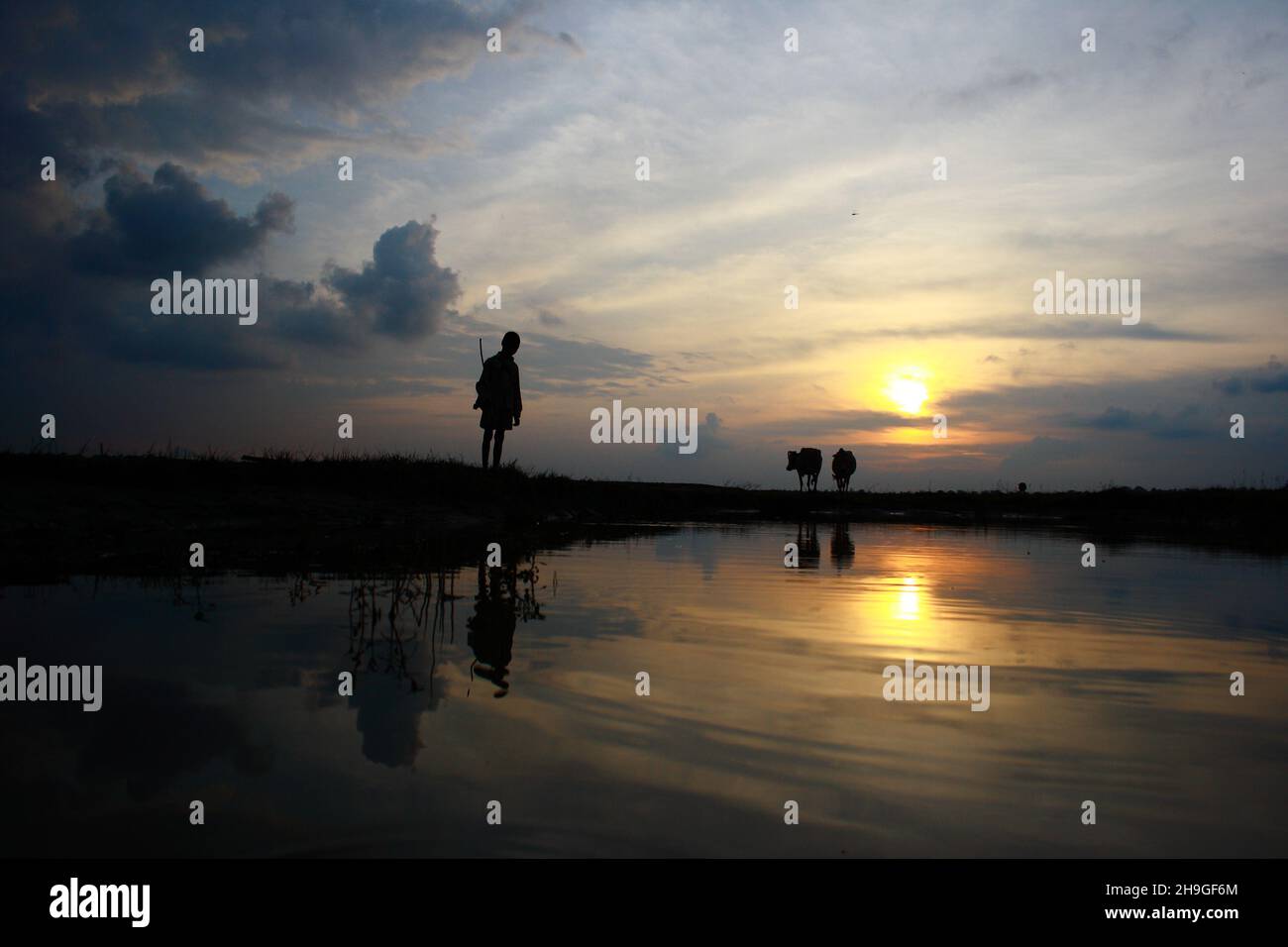 Cowboy landscape hi-res stock photography and images - Alamy