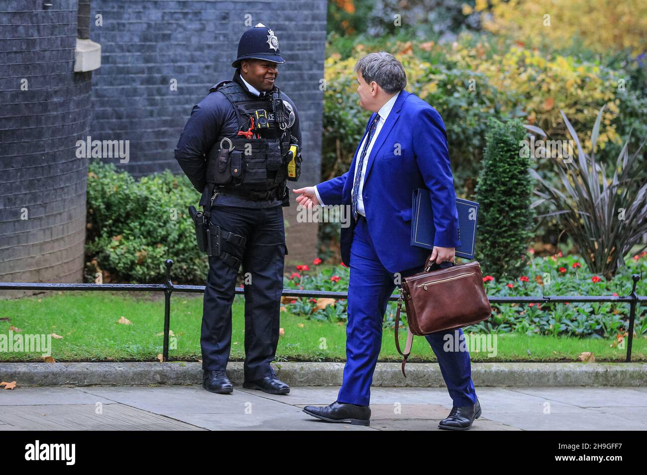 London, UK. 7th Dec, 2021. Kit Malthouse MP, Minister of State (Minister for Crime and Policing). Ministers attend the Cabinet Meeting in Downing Street. Credit: Imageplotter/Alamy Live News Stock Photo