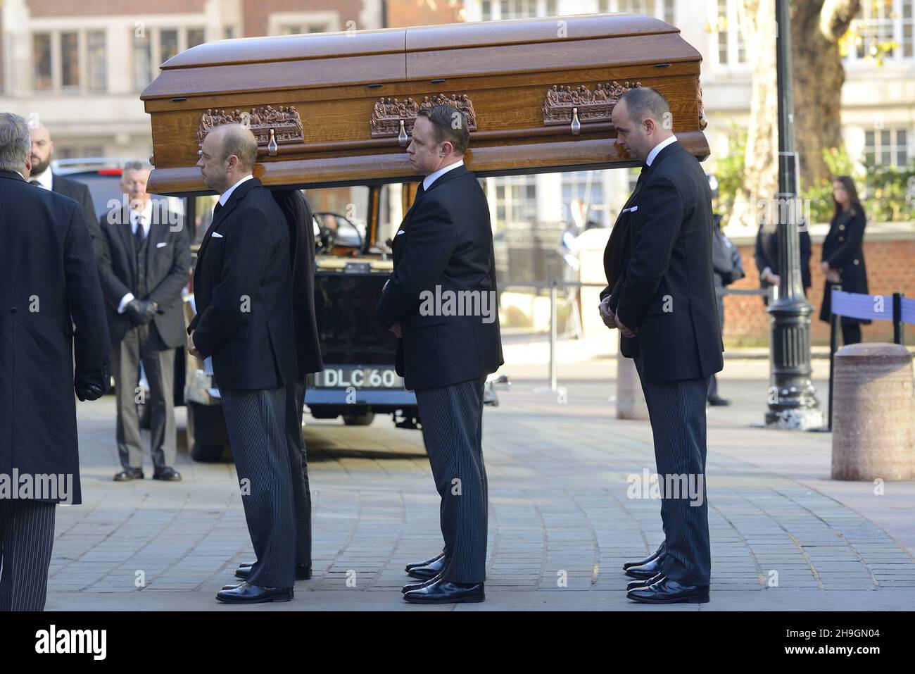 London, UK. 23rd November. Memorial Service for David Amess MP at Westminster Cathedral Stock Photo