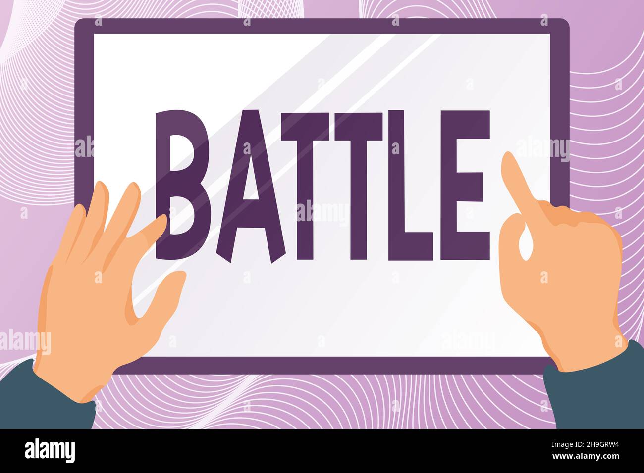 Inspiration showing sign Battle. Word Written on violent fight between ...