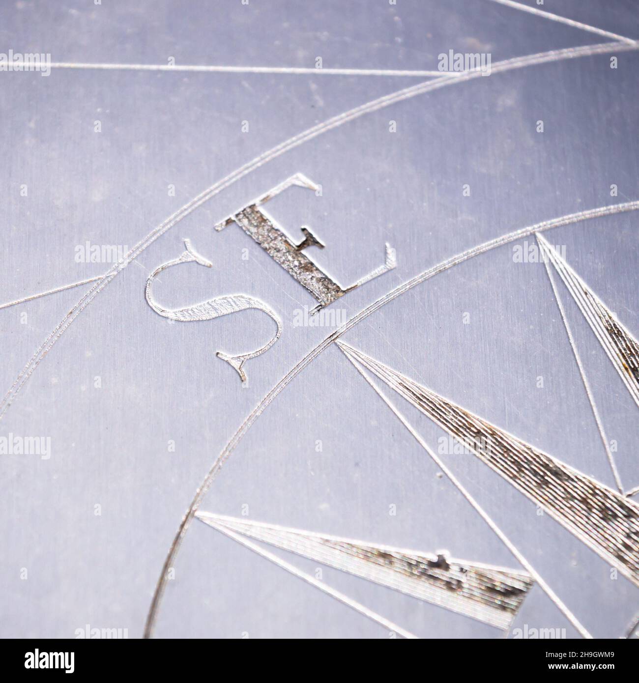 Antique compass rose hi-res stock photography and images - Alamy