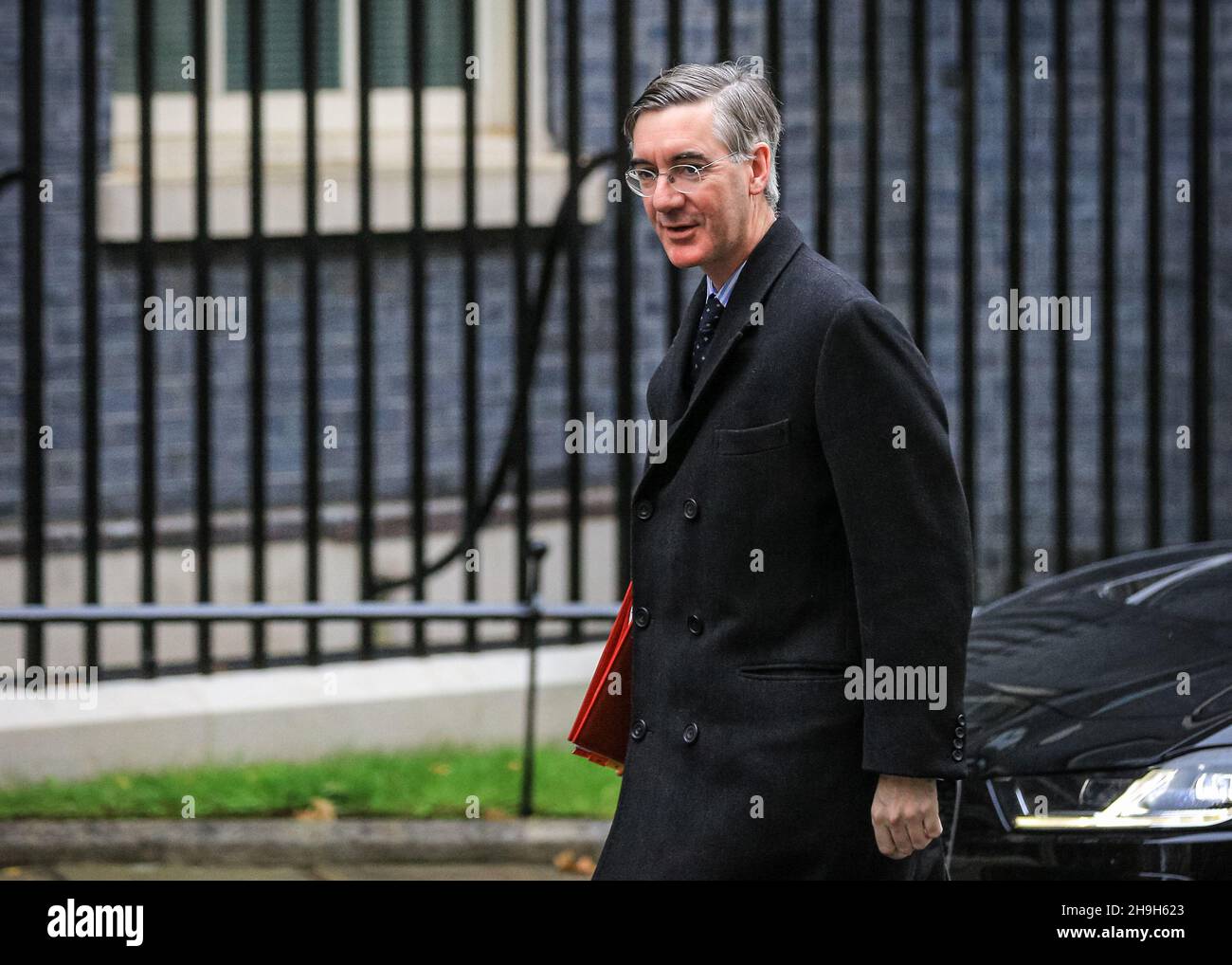 London, UK. 7th Dec, 2021. Jacob Rees-Mogg MP, Lord President of the Council, Leader of the House of Commons.Ministers attend the Cabinet Meeting in Downing Street. Credit: Imageplotter/Alamy Live News Stock Photo