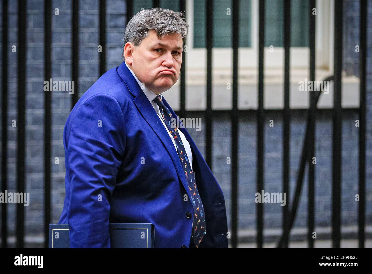 London, UK. 7th Dec, 2021. Kit Malthouse MP, Minister of State, Minister for Crime and Policing. Ministers attend the Cabinet Meeting in Downing Street. Credit: Imageplotter/Alamy Live News Stock Photo