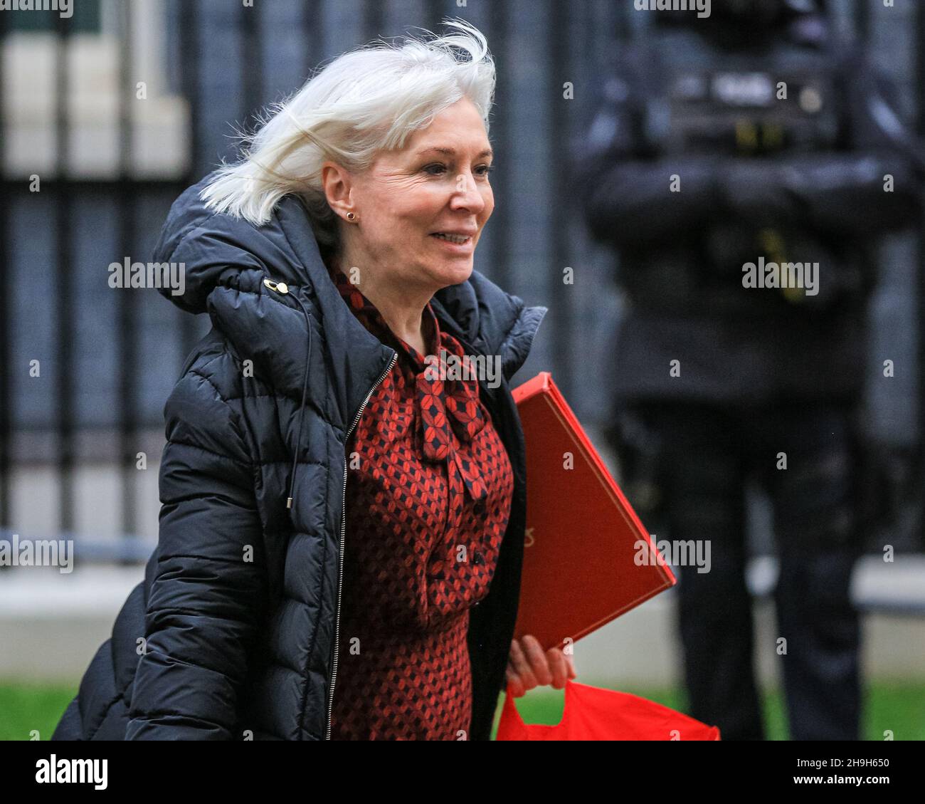 London UK 7th Dec 2021 Nadine Dorries MP Secretary Of State For 