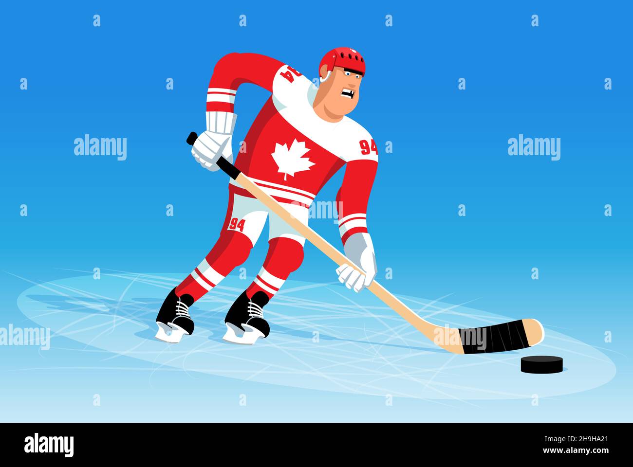 Hockey mascot hi-res stock photography and images - Alamy