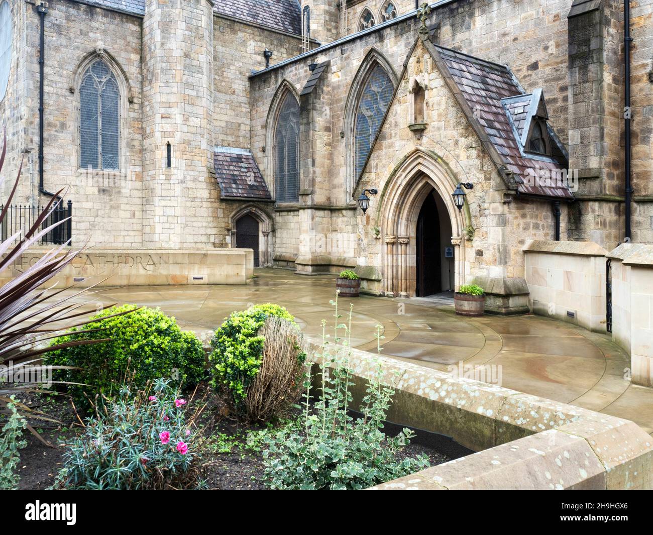 Cathedral of St John the Evangelist City of Salford Greater Manchester England Stock Photo