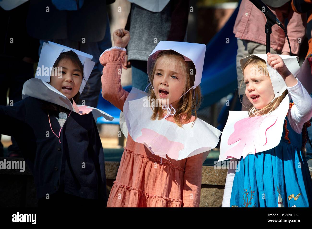 First Thanksgiving Play High Resolution Stock Photography and ...