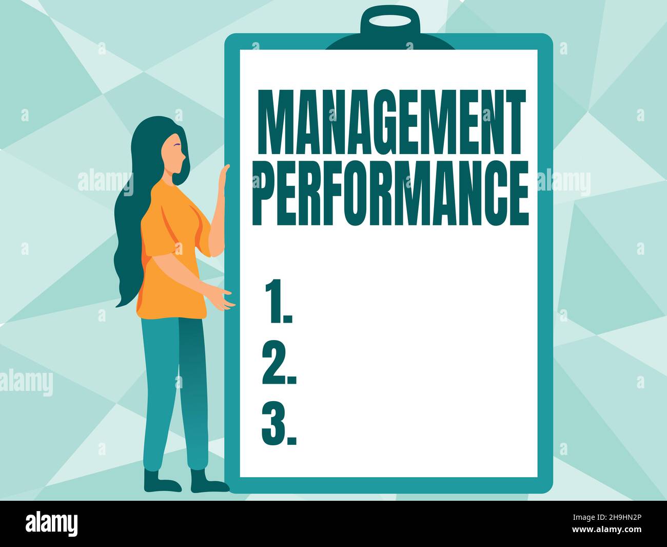 Conceptual display Management Performance. Business approach feedback ...