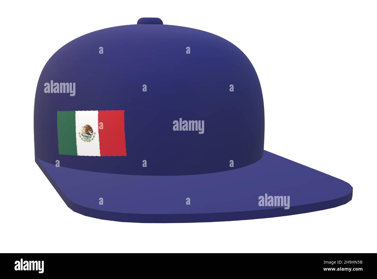 Mexico National Country Flag Baseball Cap Stock Vector Image & Art - Alamy