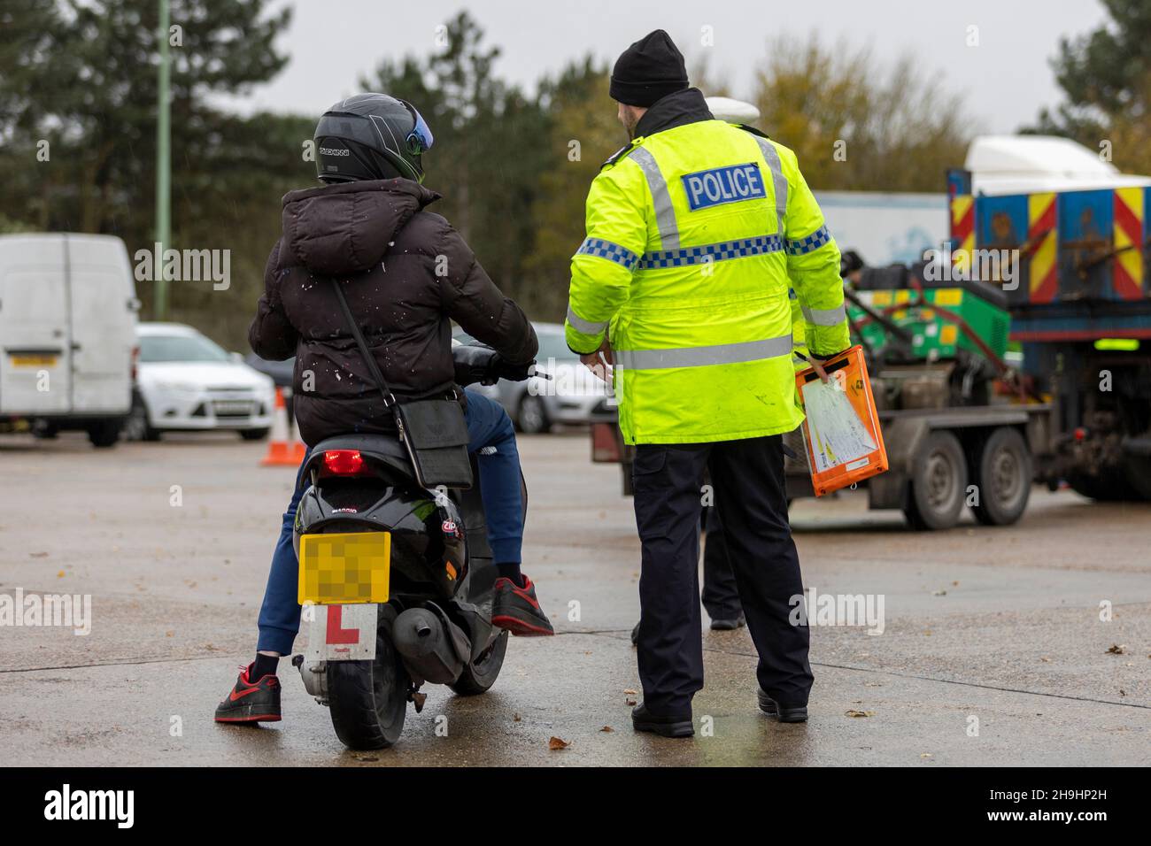 Ipswich, Suffolk. 7th December 2021. Operation Alliance - Police from ...