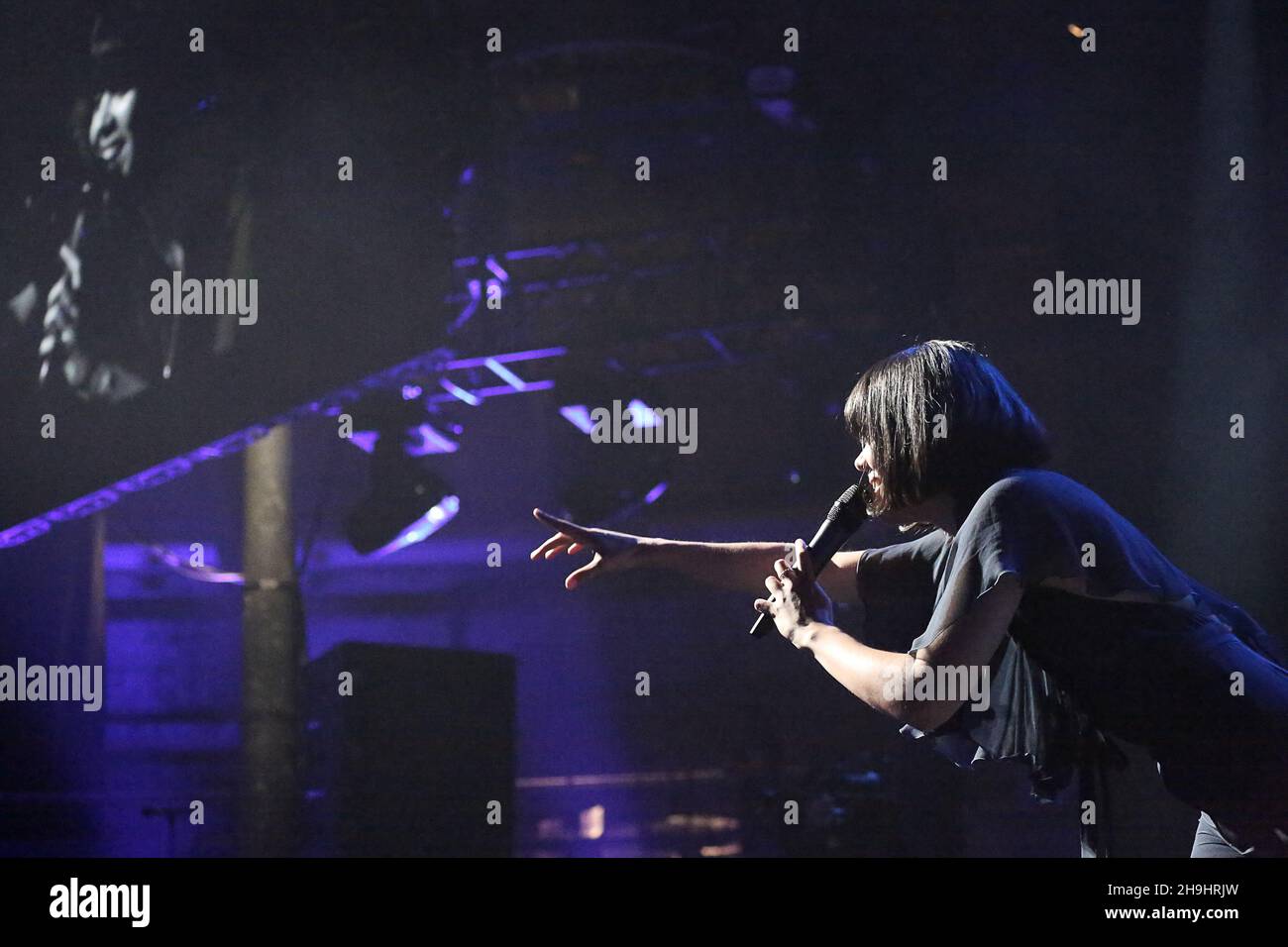 Bat for Lashes performing live on stage at the iTunes Festival, at the