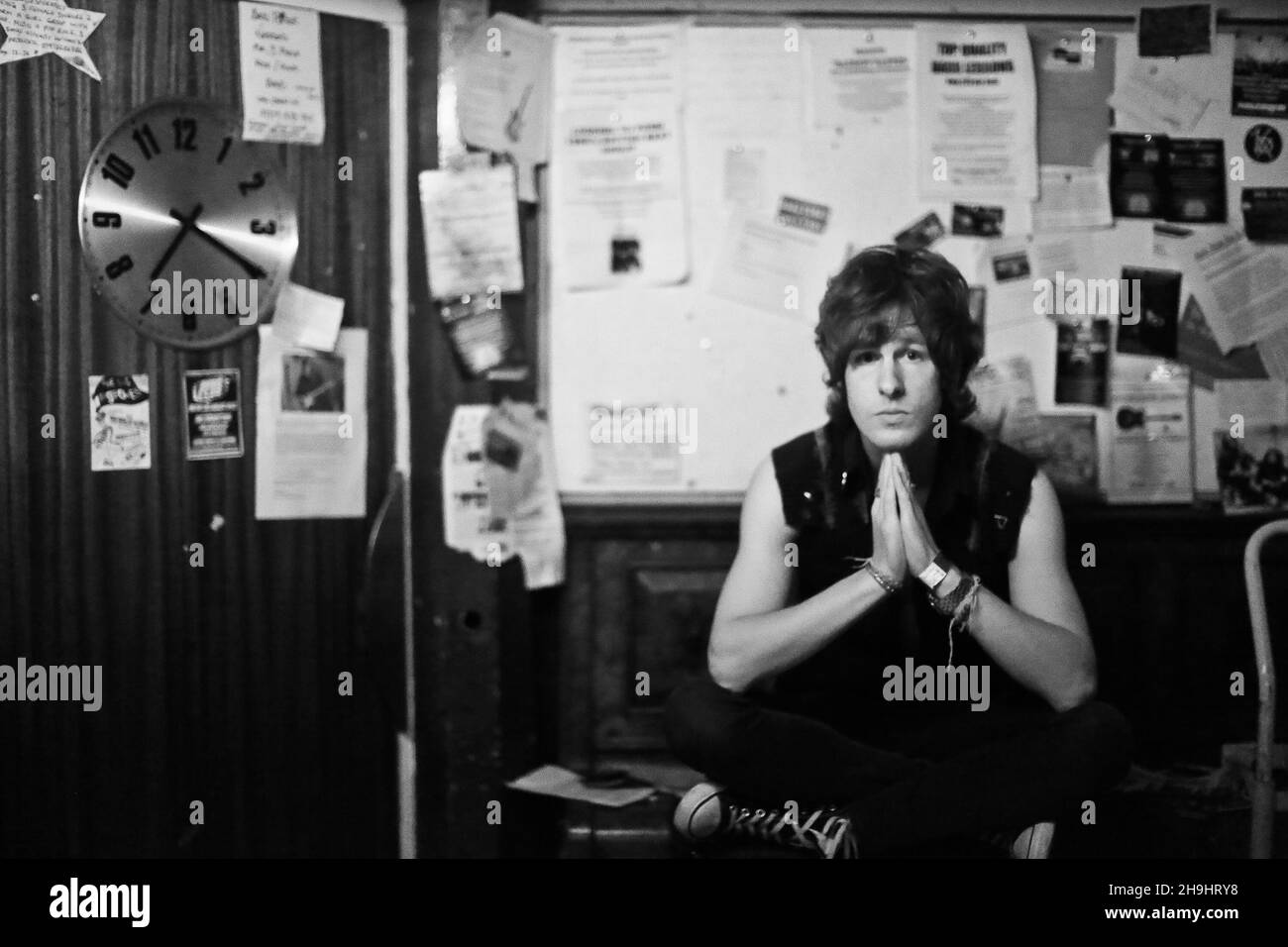 Singer Alex Gold formerly of the Wutars poses during a portrait session