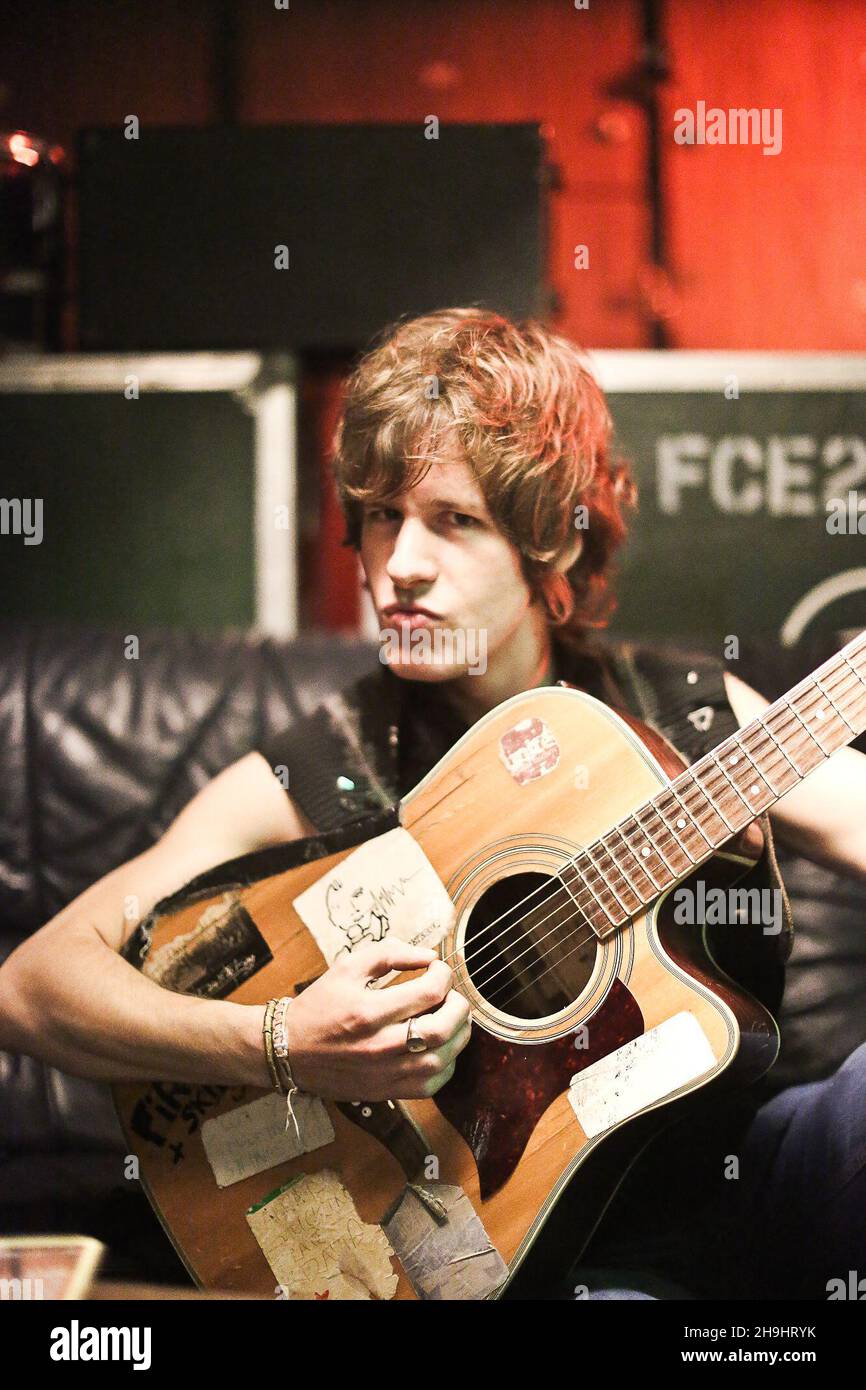 Singer Alex Gold formerly of the Wutars poses during a portrait session