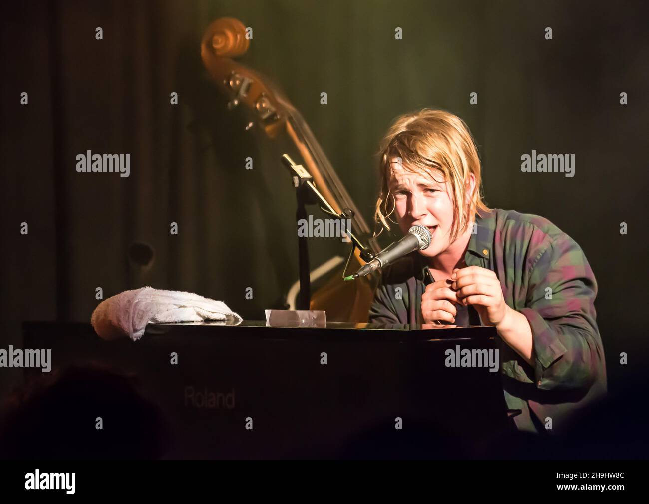 Tom Odell performs live in concert at Dingwalls in Camden, London Stock Photo Alamy