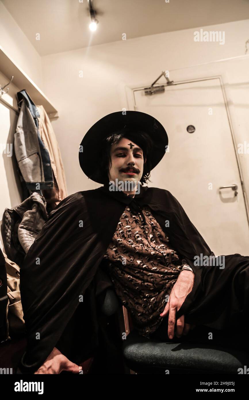 *EXCLUSIVE* Brooks Nielsen, the lead singer of The Growlers, dressed