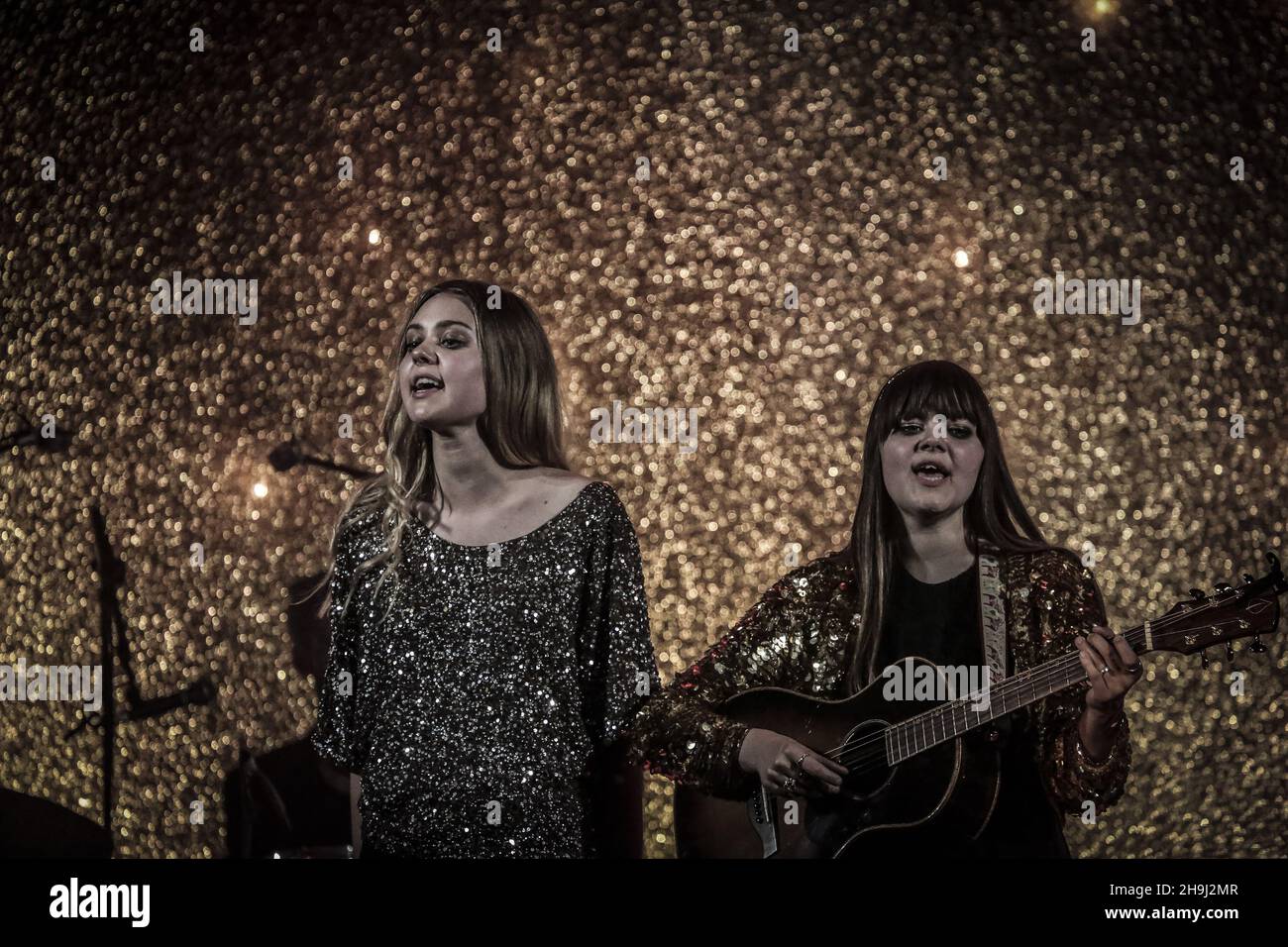 First Aid Kit performing live on stage at Islington Assembly Hall