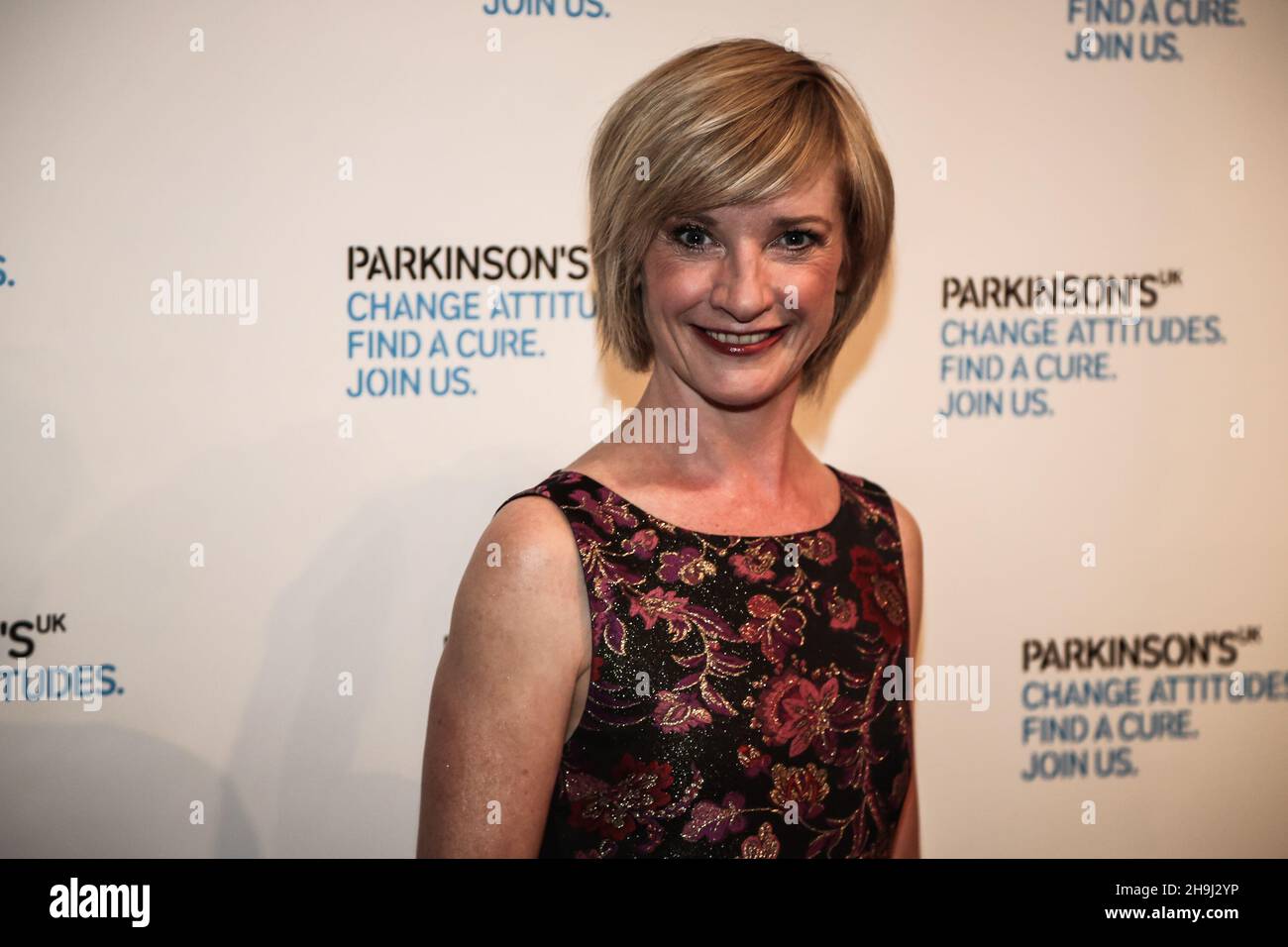 Jane Horrocks before going on stage at Parkinson UK Presents: Symfunny at the Royal Albert Hall Stock Photo